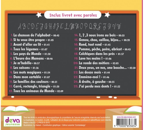 Comptines éducatives (1CD+1DVD)