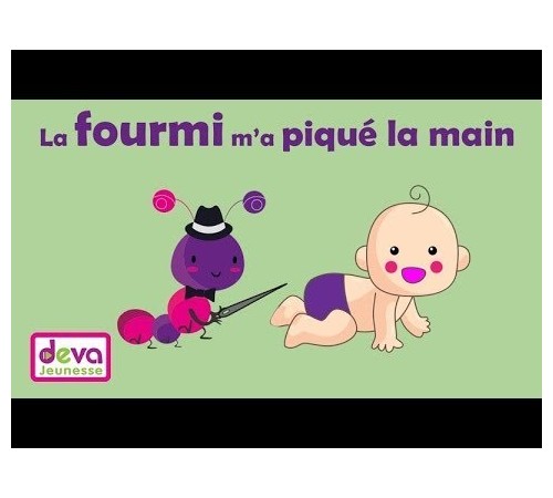 La fourmi m'a piqué la main ( DVD chanson et animation)