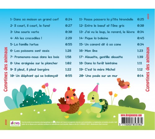 Comptines des Animaux