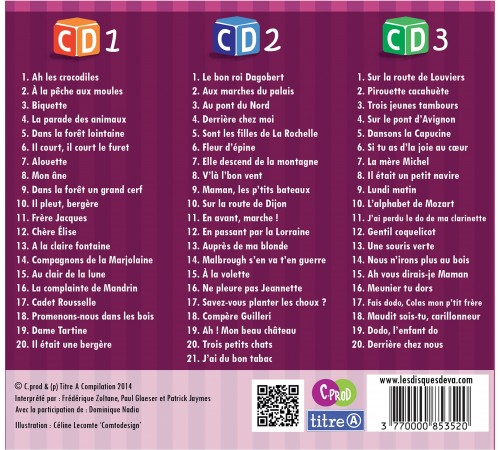 La collection des petits :  Comptines de mon enfance
