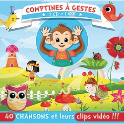 Comptines à gestes (1CD+1DVD)