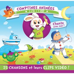 Comptines animées (1CD+1DVD)