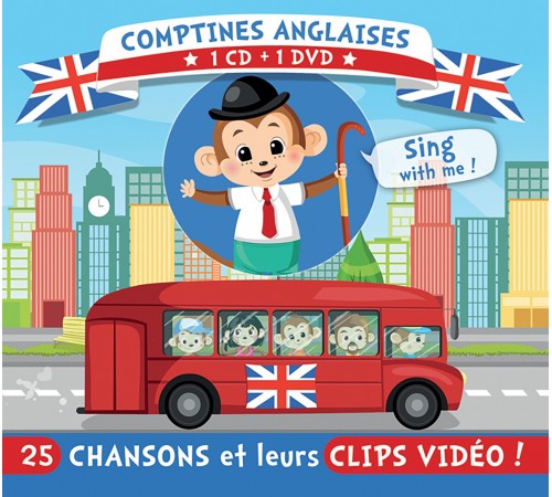 Comptines Anglaises (1CD+1 DVD)