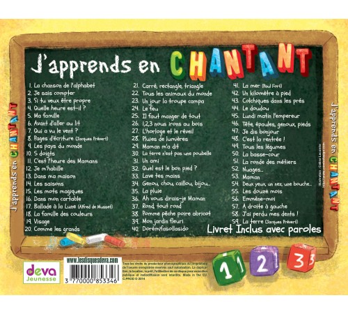 CD J'apprends en chantant