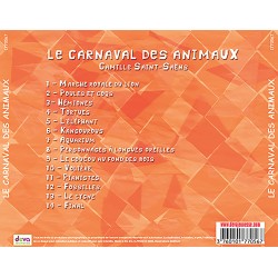 CD Le Carnaval des animaux -  Camille Saint Saëns