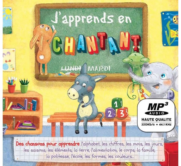 MP3 - J'apprends En Chantant - Comptines Pour Le Savoir