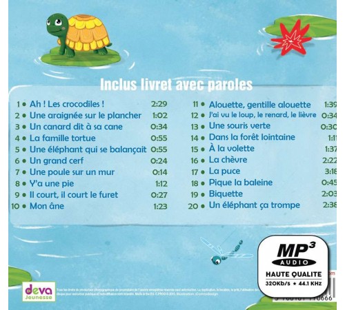 MP3 - Les Plus Belles Comptines des Animaux