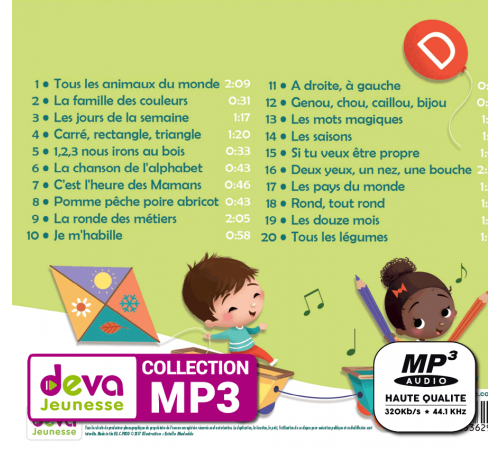 CD Les plus belles comptines pour apprendre