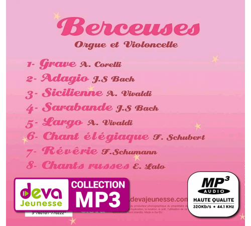 MP3 - Berceuses (Violoncelle & Orgue)