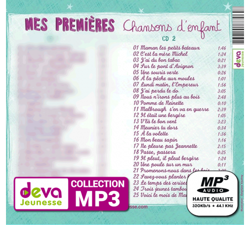 MP3 - Mes Premières Chansons d'Enfant Vol. 2