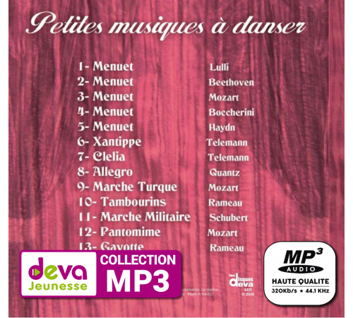 MP3 - Petites musiques à danser