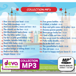 MP3 - Comptines Anglaises : Apprendre l'anglais en s'amusant