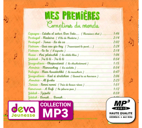 MP3 - Mes Premières Comptines du Monde