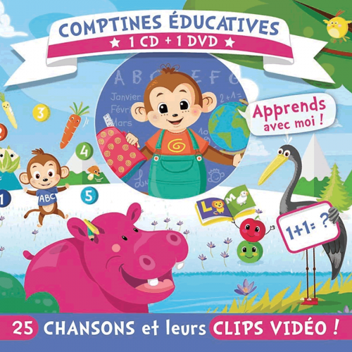 Comptines éducatives (1CD+1DVD)