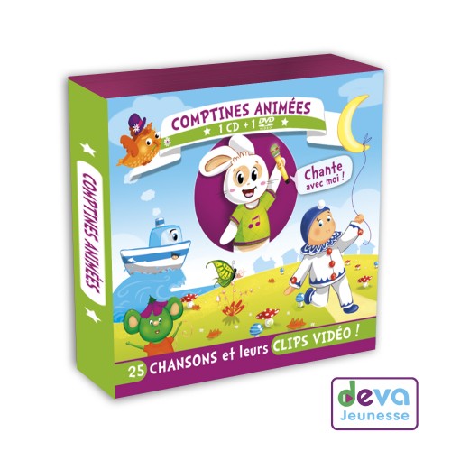 Comptines animées CD+DVD