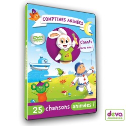 DVD Comptines animées +Livret